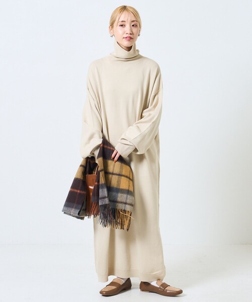 「FREAK'S STORE」 ニット 원피스 フリ- グレー レディース (2/8)