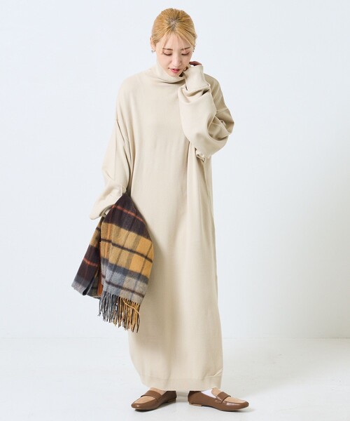 「FREAK'S STORE」 ニット 원피스 フリ- グレー レディース (8/8)