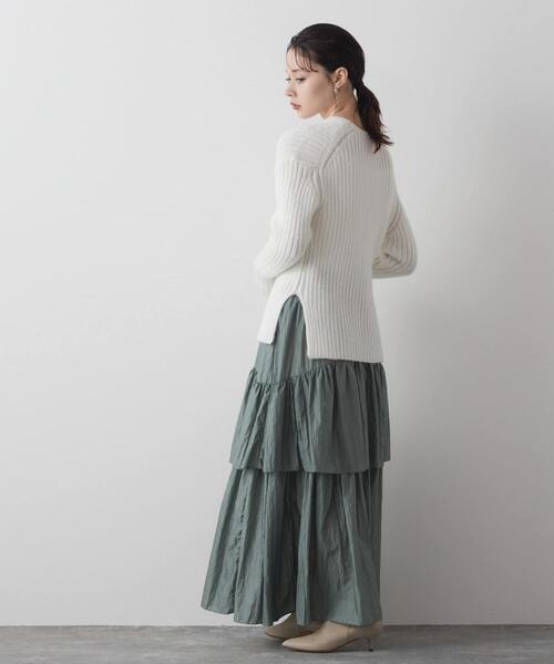 「Liesse」 ロングスカート FREE ベージュ レディース_画像9