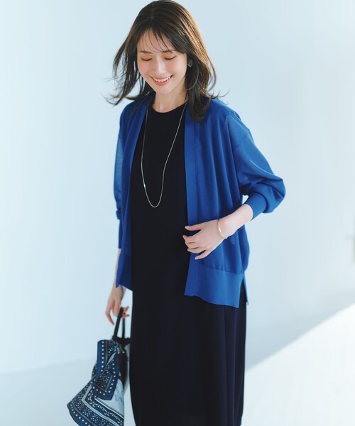 23区（ニジュウサンク） uvカット ドレス ストレッチジョーゼット