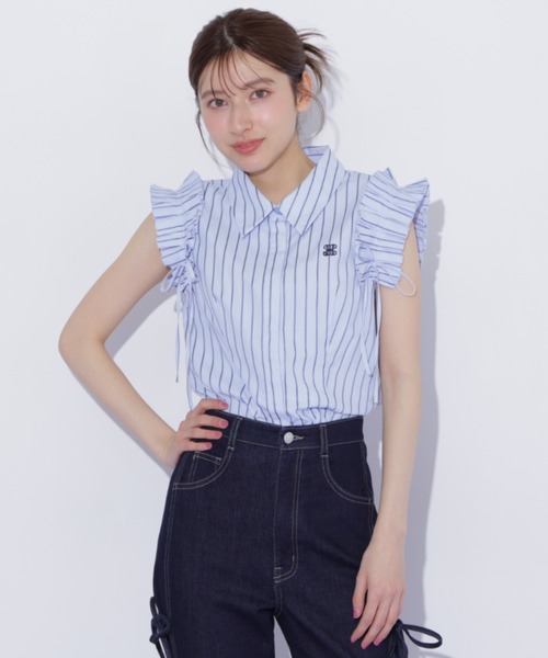 JILL♡フリルブラウス プリーツフリルブラウス | JILL by JILL STUART（ジル バイ ジル