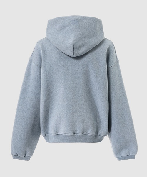 パーカー UNISEX HEATHERED HOODIE KNIT メンズ レディースの画像