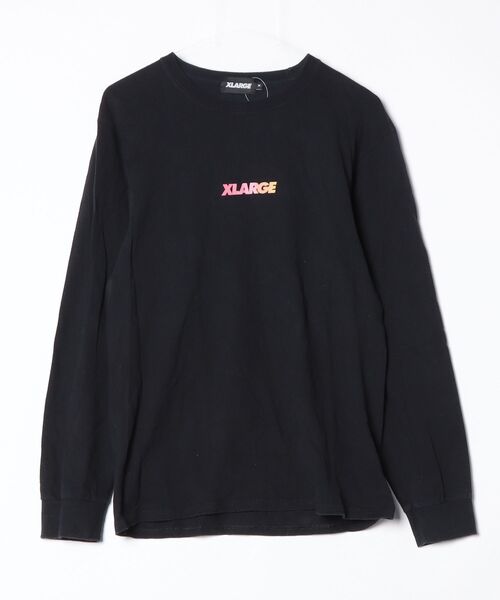 XLARGE（エクストラ ラージ） 長袖Tシャツ M ブラック メンズ 