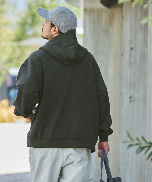 「KELTY」 ジップアップパーカー L グレイッシュベージュ レディース_画像5