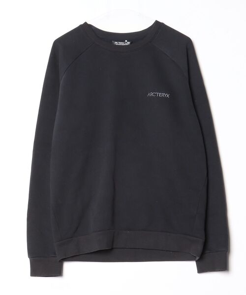 ARC'TERYX アークテリクス 長袖カットソー ブラック ARC'TERYX（アークテリクス） ワンポイントスウェットカットソー M