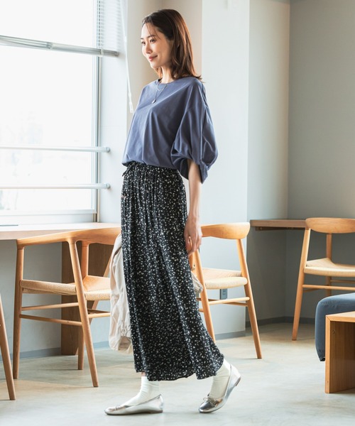 「GLOBAL WORK」 イージーパンツ LARGE ブラック レディース_画像5