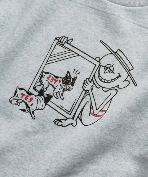 「The Endless Summer」 スウェットカットソー MEDIUM ベージュ メンズ_画像3