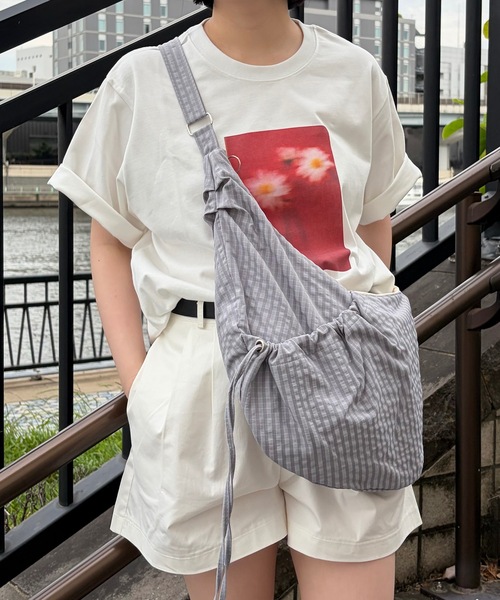 *p(R)jectR® ショルダーバッグ UNDERSTATEMENTs ショルダーバッグ 「ユニセックス」チェックギャザー