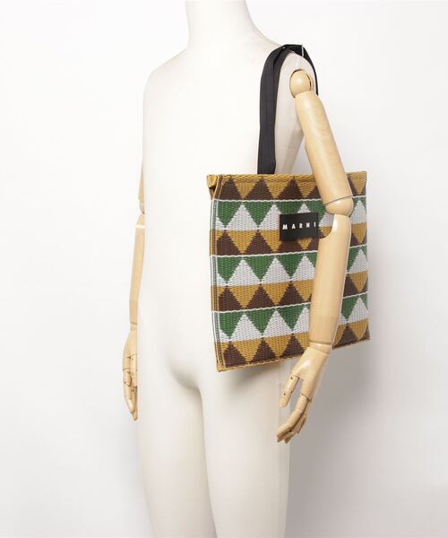 「MARNI MARKET」 トートバッグ FREE ブラウン レディース_画像6