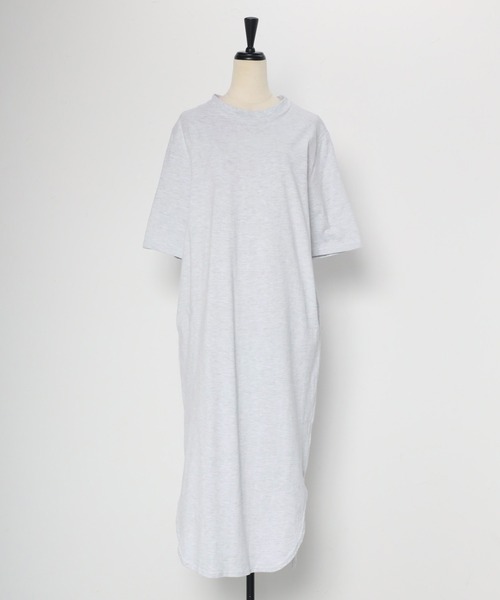 「Bonjour Sagan」 「each」7分袖ワンピース M ブラック レディース_画像6