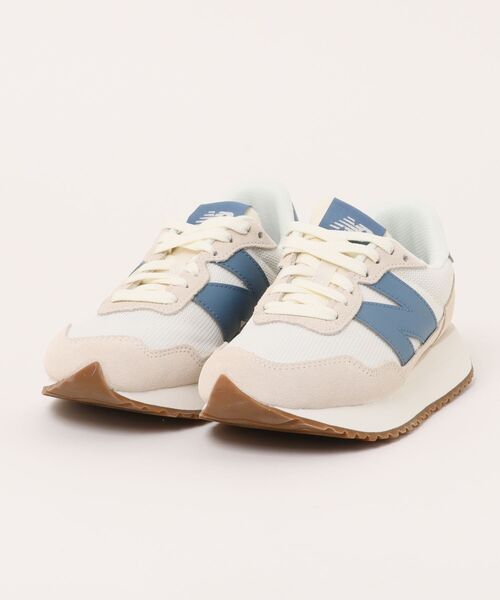 【ほぼ新品】ニューバランス　スニーカー 24.5㎝ New Balance（ニューバランス） ローカットスニーカー 24.5cm ホワイト