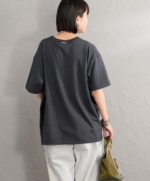 AMERICANA（アメリカーナ） tシャツ 半袖 グラフィックプリントTシャツ