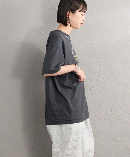 AMERICANA（アメリカーナ） tシャツ 半袖 グラフィックプリントTシャツ