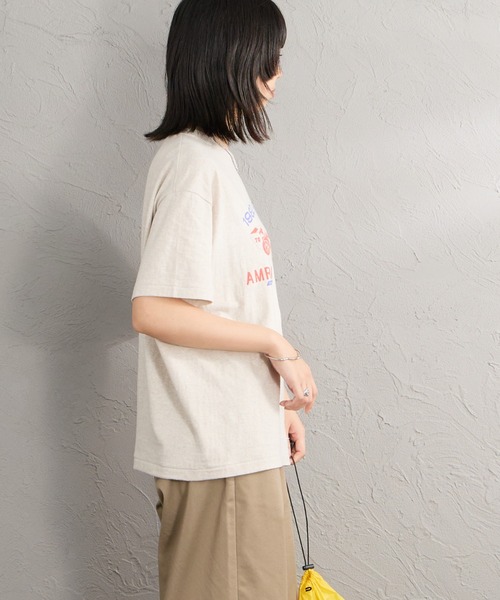 AMERICANA（アメリカーナ） tシャツ 半袖 グラフィックプリントTシャツ