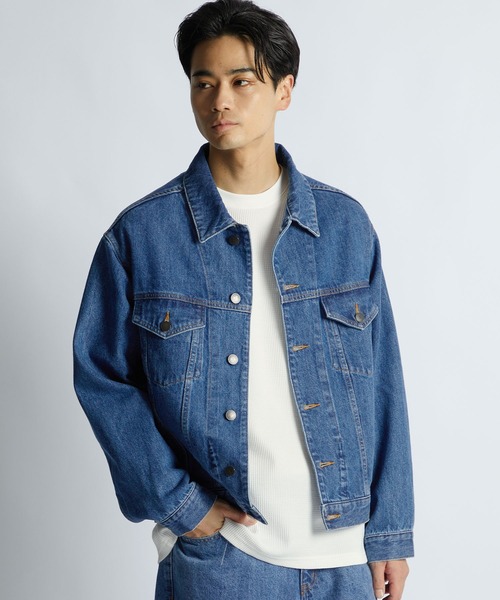 LANVIN COLLECTION ジャケット　Gジャン LANVIN en Bleu デニムジャケット gジャン セットアップ対応 デニム