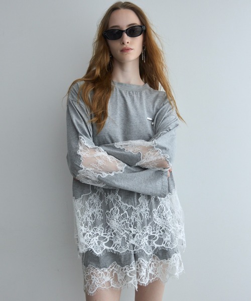 JOSE MOON（ジョゼムーン） パンツ LACE DOCKING SHORT PANTS/レース