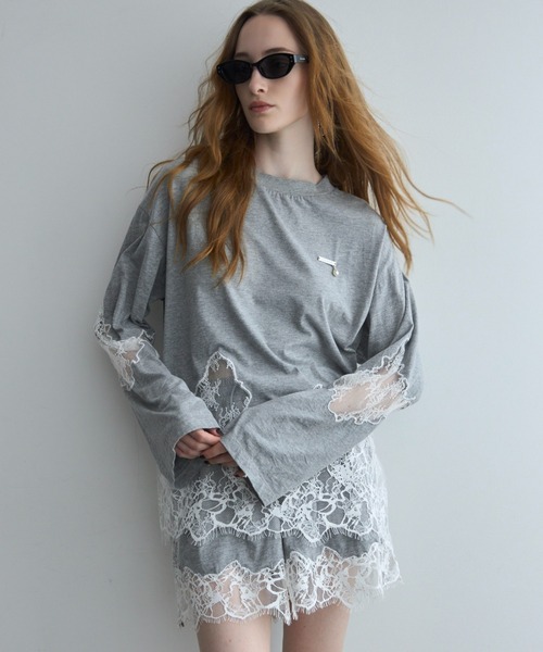 JOSE MOON（ジョゼムーン） パンツ LACE DOCKING SHORT PANTS/レース