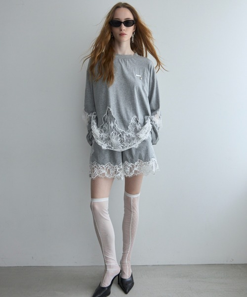 JOSE MOON（ジョゼムーン） パンツ LACE DOCKING SHORT PANTS/レース
