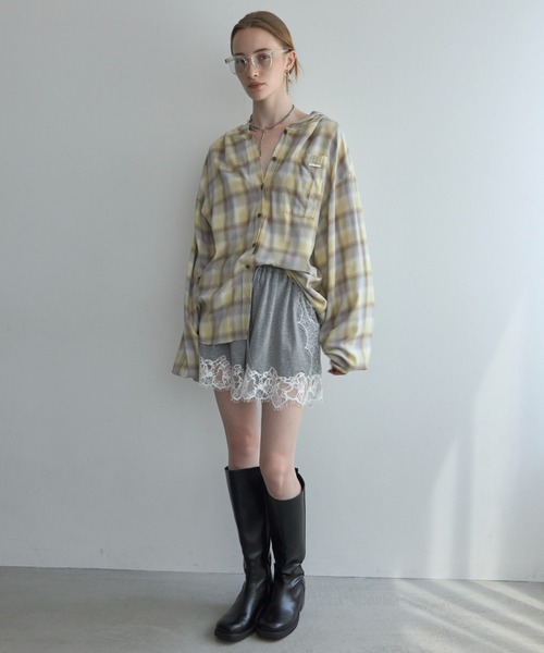 JOSE MOON（ジョゼムーン） パンツ LACE DOCKING SHORT PANTS/レース