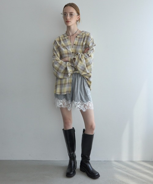 JOSE MOON（ジョゼムーン） パンツ LACE DOCKING SHORT PANTS/レース