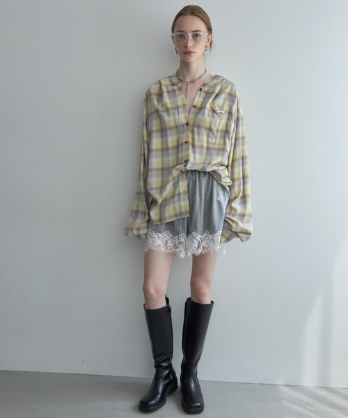 JOSE MOON（ジョゼムーン） パンツ LACE DOCKING SHORT PANTS/レース