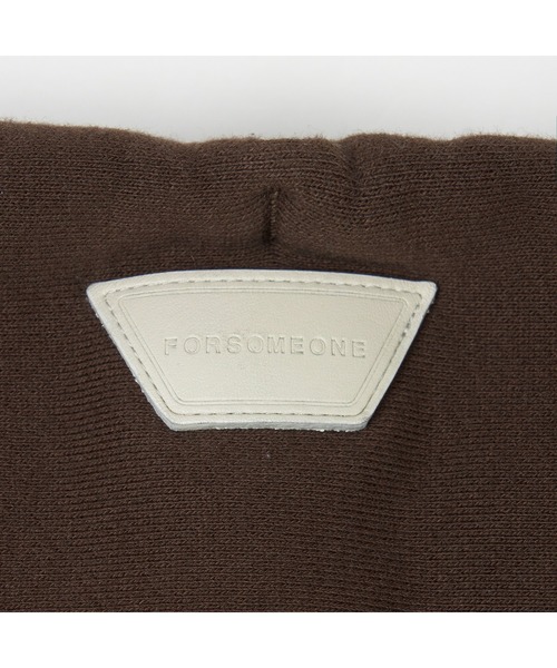 FORSOMEONE スエットパーカー サイズ48 FORSOMEONE トレーナー スウェット LOGO SWEATSHIRT メンズ
