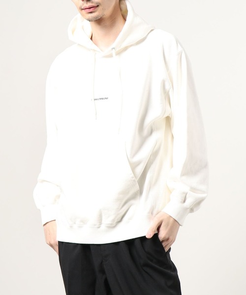 FORSOMEONE フーディパーカー FORSOMEONE - LOGO HOODIE (BLACK) / パーカー ブラック | chord