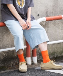 パンツ デニム ジーンズ WEGO/デニムペインターワイドショーツ メンズ レディース｜ZOZOTOWN Yahoo!店