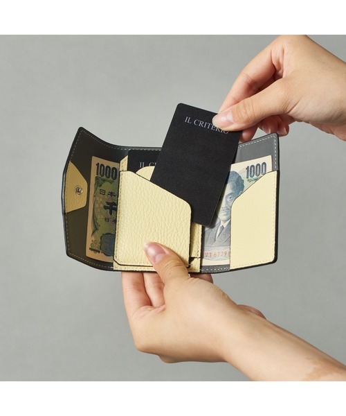 IL CRITERIO ミニ 財布 「IL CRITERIO」fit fold マグセーフ対応ミニ