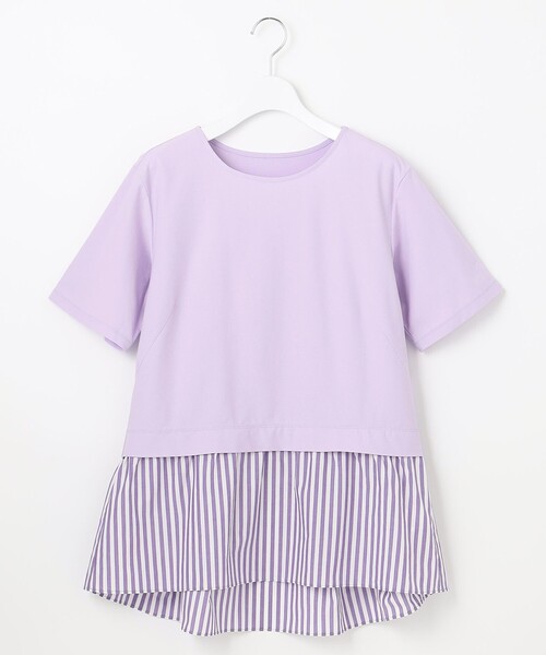 自由区 tシャツ 「洗える」コンビネーションシャーティング