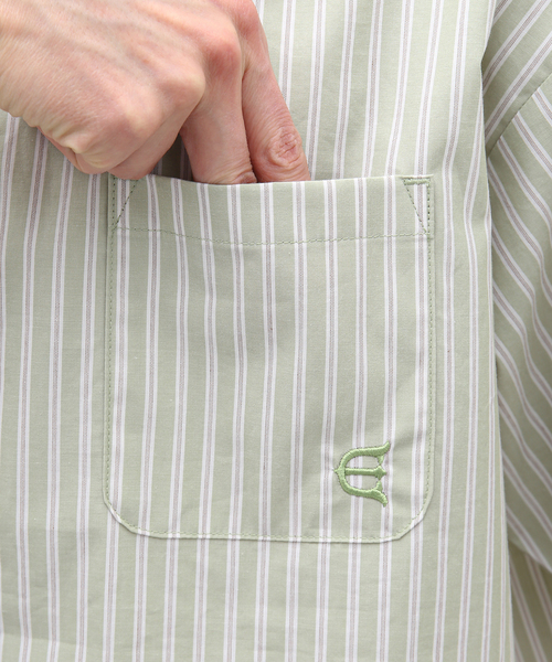 トップス EVISEN WILLIAM STRIPED SHIRT Evisen Skateboards シャツ ブラウス 【EVISEN / エビセン