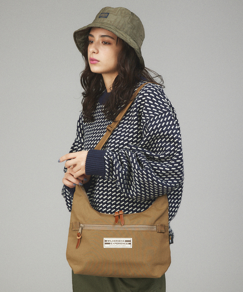 希少品　WILDERNESS EXPERIENCE ツーリストバッグ WILDERNESS EXPERIENCE ショルダーバッグ 日本製 ポリエステル