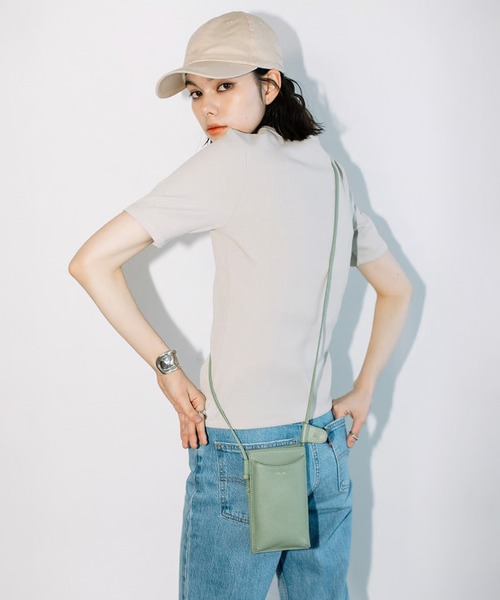 Beau're（ヴュレ） ポーチ 「BEAURE」カウレザースマホショルダー