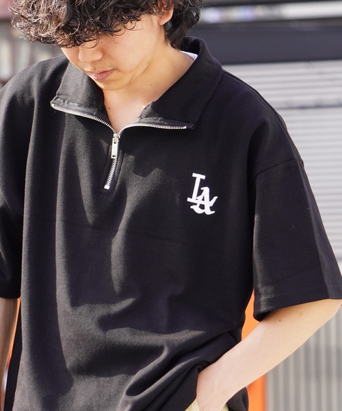 ブランド通販サイトをすべて ハーフジップ 「STAYGOLD」LA tシャツ GOLD STAY Tシャツ LA / ウォームアップウェア