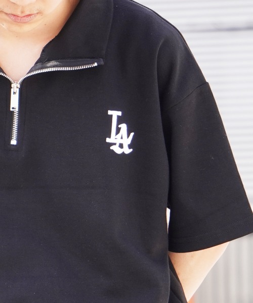 STAY GOLD（ステイゴールド） tシャツ 「STAYGOLD」LA ハーフジップ T