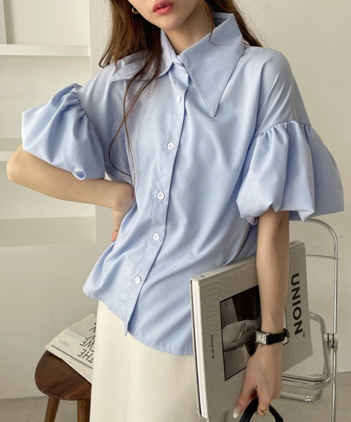 tシャツ バルーンスリーブキリカエプルオーバー レディース 楽天市場】【SALE 3299円→2199円】ナンバリングキリカエプル