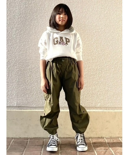 GAP パンツ ウエストゴム カーゴジョガーパンツ (キッズ) キッズ