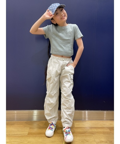 GAP パンツ ウエストゴム カーゴジョガーパンツ (キッズ) キッズ