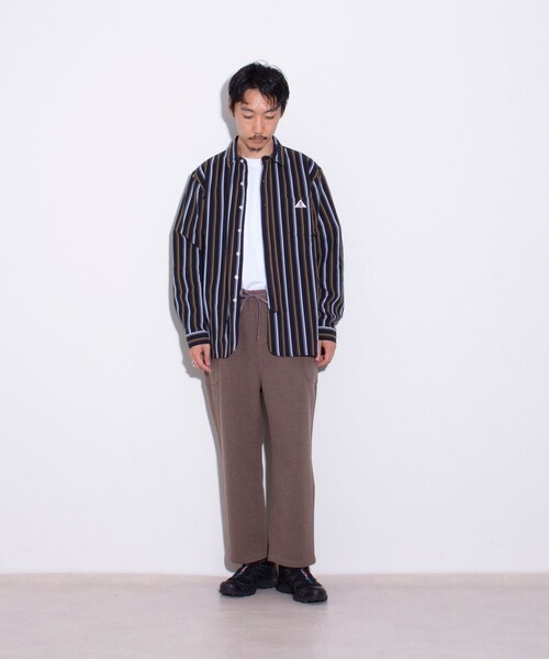 GEVACO（ゲバコ） メンズ シャツ ブラウス 「GEVACO/ゲバコ」ピーチ