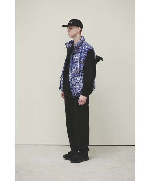 LIBERE ダウンベスト ベスト BANDANA DOWN VEST メンズ