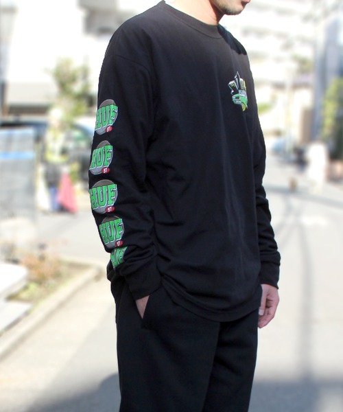 HUF tシャツ 「HUF」ハフ 40HUF 97 L/S TEE 長袖 ロングスリーブ
