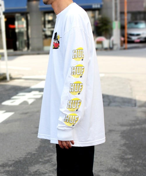 HUF tシャツ 「HUF」ハフ 40HUF 97 L/S TEE 長袖 ロングスリーブ