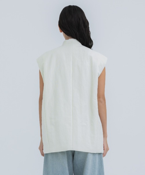 CLANE PADDED MESH VEST 新品タグ付 CLANE ベスト ジレ 「CLANE/クラネ」PADDED MESH VEST/パデッド
