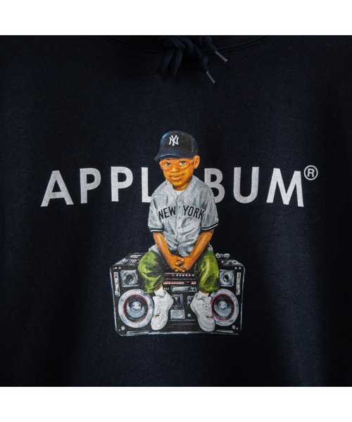 希少【applebum】NY BOY new york yankees APPLEBUM パーカー Newyork Yankees Boy” Sweat Parka メンズ