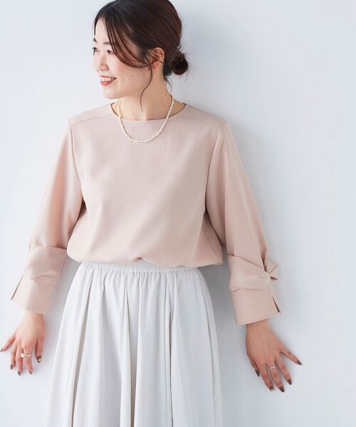 le.coeur blanc（ルクールブラン） シャツ ブラウス Perle Peche 