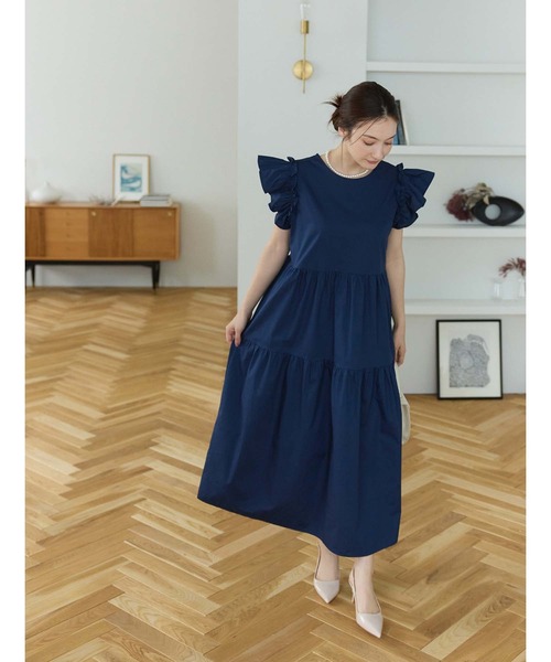 sea New York★フリルティアードワンピース★トゥモローランド sea New York☆フリルティアードワンピース☆トゥモローランド