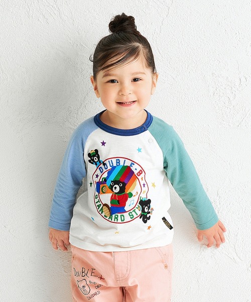 ダブルビー　刺繍　Tシャツ　100cm 楽天市場】○30%OFFセール○ミキハウス ダブルビー mikihouse