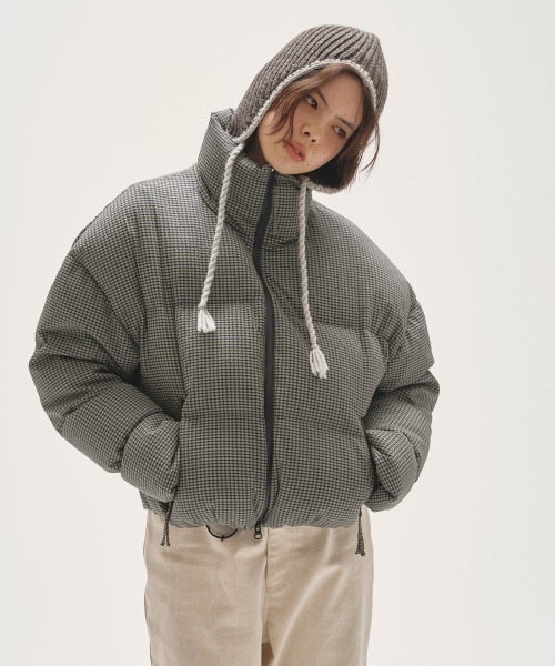 todayful ダウンジャケット TODAYFUL ダウンコート ダウンジャケット Check Dawn Jacket