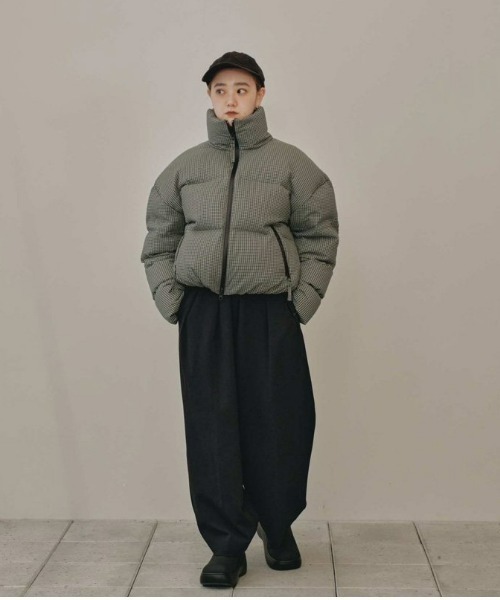 TODAYFUL ダウンコート ダウンジャケット Check Dawn Jacket
