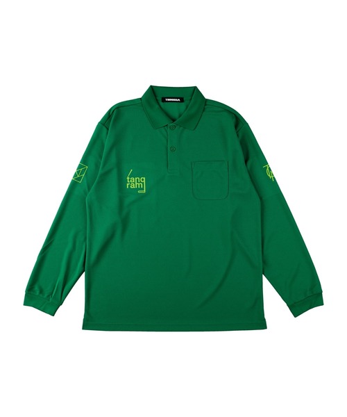 TANGRAM ポロシャツ LOGO LONG SLEEVE POLO SHIRTS メンズ
